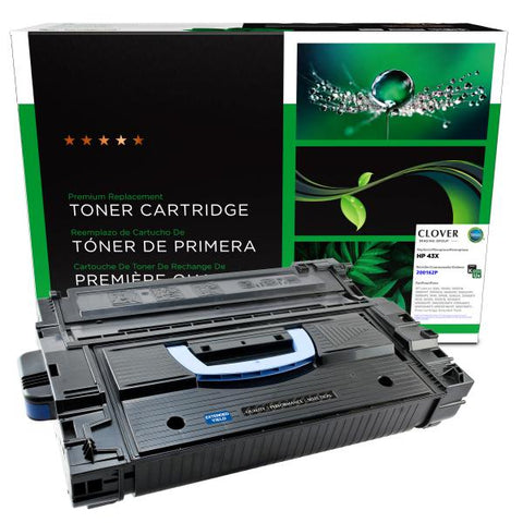 Clover Technologies Group, LLC Remanufactured Extended Yield Toner Cartridge (Alternative for HP C8543X 43X) (40000 Yield)