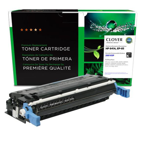Clover Technologies Group, LLC Remanufactured Black Toner Cartridge (Alternative for HP C9720A 641A) (9000 Yield)