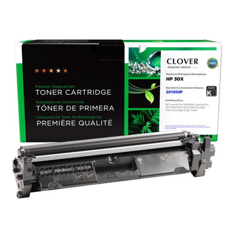 Clover Technologies Group, LLC Remanufactured High Yield Toner Cartridge for HP CF230X (HP 30X)