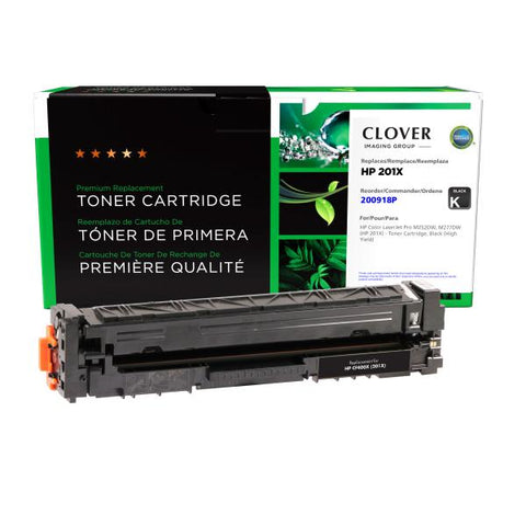Clover Technologies Group, LLC Remanufactured High Yield Black Toner Cartridge (Alternative for HP CF400X 201X) (2800 Yield)