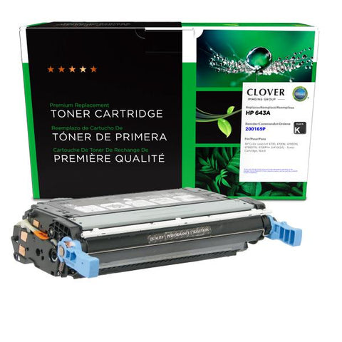 Clover Technologies Group, LLC CIG Compatible Black Toner Cartridge for Color LJ 4700 (Alternative for HP Q5950A 643A) (11000 Yield)