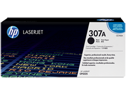 HP 307A (CE740A) Black Original LaserJet Toner Cartridge (7000 Yield)