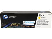 HP 201X (CF402X) High Yield Yellow Original LaserJet Toner Cartridge (2300 Yield)
