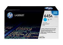 HP 645A (C9731A) Cyan Original LaserJet Toner Cartridge (12000 Yield)