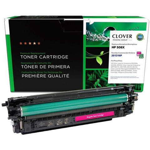 Clover Technologies Group, LLC Remanufactured Extended Yield Magenta Toner Cartridge for HP CF363X