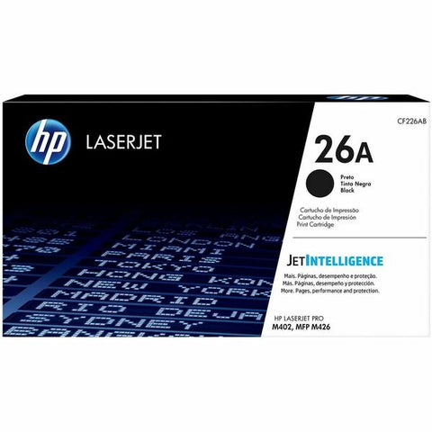 HP 26A 2-pack Black Original LaserJet Toner Cartridges